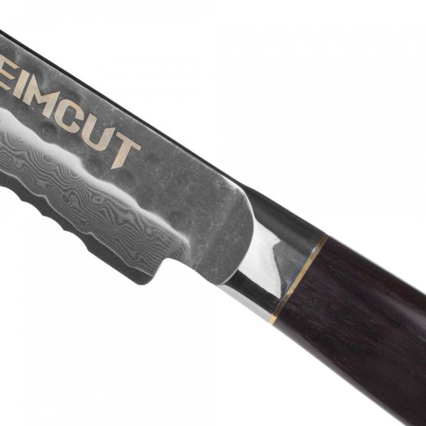 Нож кухонный для хлеба 23 см, Black Damascus, HC/HEXA-EW-BR-20, HEIMCUT