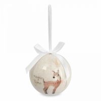 Игрушка елочная 7 см, пенопласт, шар, Magic time, New year