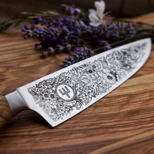 Нож кухонный поварской, 20 см, коллекционный, ручная работа, эксклюзивный дизайн, лимитированный выпуск, Amici 1814, 1011340920, WUESTHOF