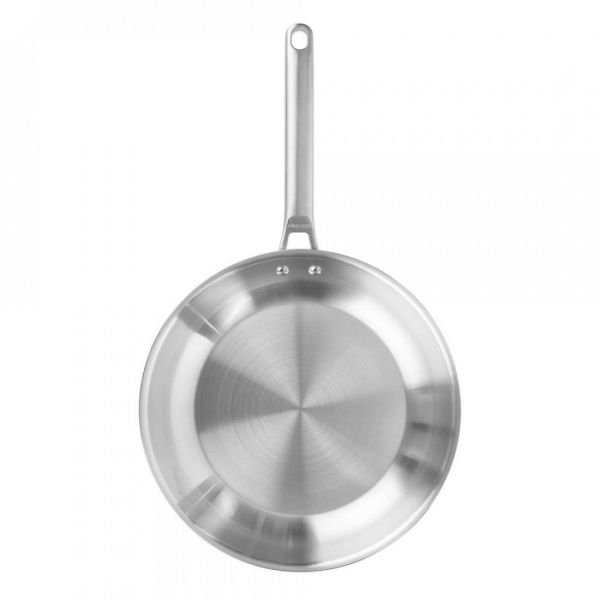 Сковорода 26 см из нержавеющей стали, для индукционных плит, без крышки Samoa Inox Arcos 726400