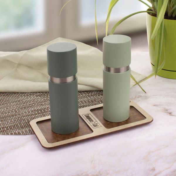 Подставка кухонная универсальная 20х10 см, порфир кремовый, композитный материал, ProFashion ComposeEat