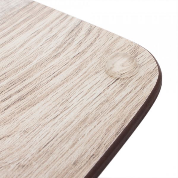 Доска сервировочная с ручкой, с желобом, 36х25см, дуб светлый, Fashion ComposeEat