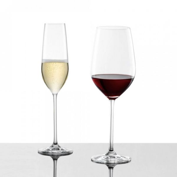 Набор из 4-х бокалов для шампанского Sparkling Wine 240 мл, хрустальное стекло, Fortissimo, 123686, SCHOTT ZWIESEL