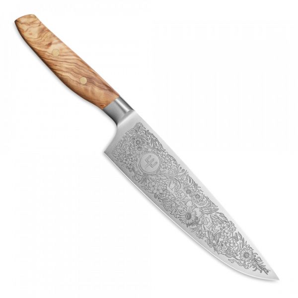 Нож кухонный поварской, 20 см, коллекционный, ручная работа, эксклюзивный дизайн, лимитированный выпуск, Amici 1814, 1011340920, WUESTHOF