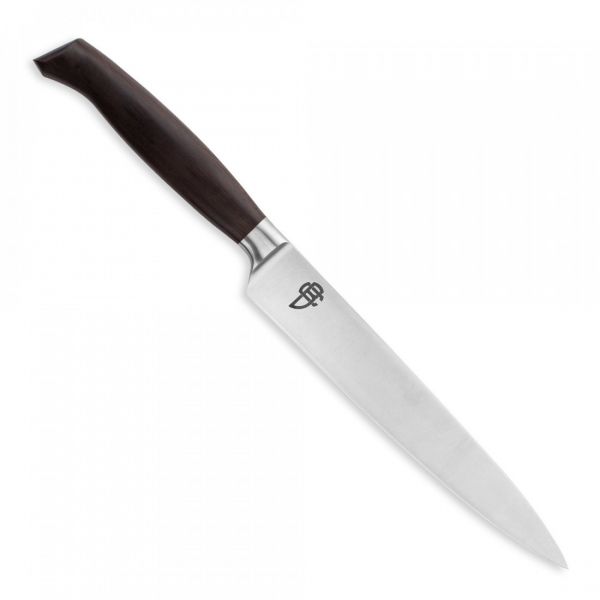 Нож для нарезки 21 см Ergo Line Smoked Oak, BC111221, BERGER CUTLERY