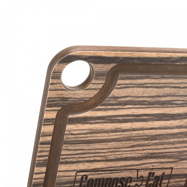 Подставка для чашки 10х10 см, зебрано натуральный, ProFashion ComposeEat