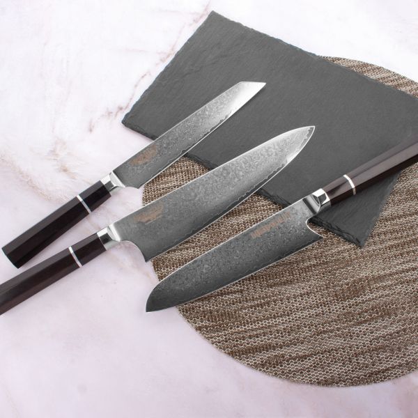 Нож кухонный для тонкой нарезки 20 см, Octa Damascus, HC/OCTA-SL-20, HEIMCUT