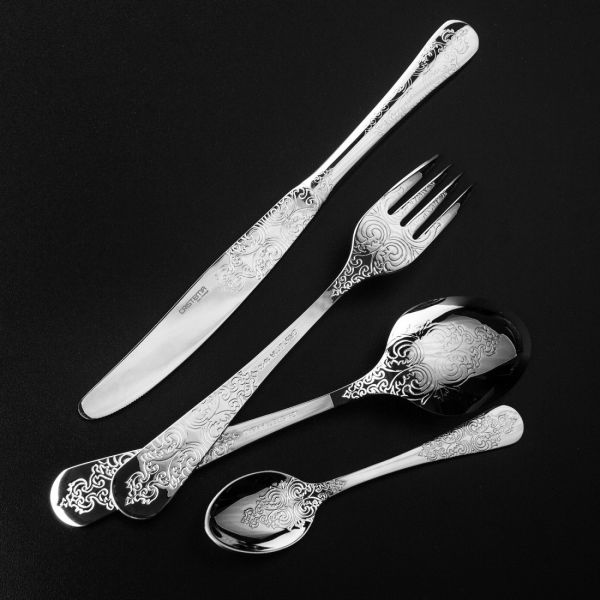 Набор столовых приборов на 6 персон, 24 предмета, Antique, PEP-7800-24L, CRISTEMA