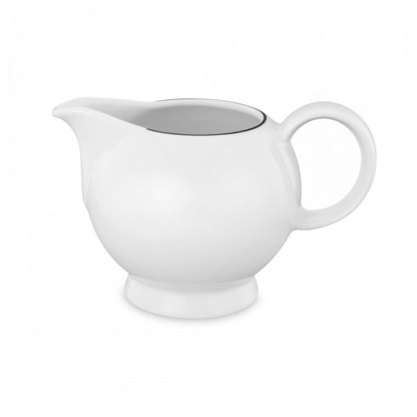 Сервиз чайный на 6 персон, 21 предмет, фарфор, Lido Black Line, 10826TS21 round, SELTMANN