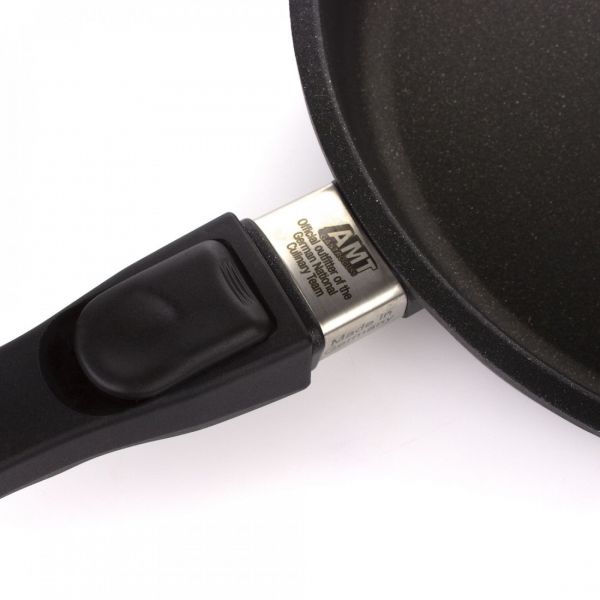 Сковорода с антипригарным покрытием 32 см, съемная ручка, литой алюминий, Frying Pans, AMT532, AMT