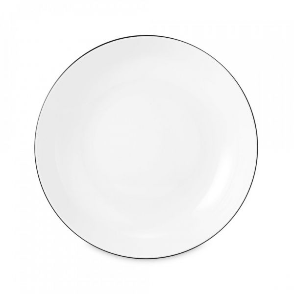 Сервиз обеденный на 6 персон, 20 предметов, фарфор, Lido Black Line, 10826DS20 round, SELTMANN