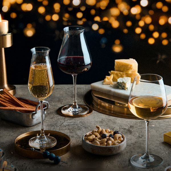 Набор из 2-х бокалов для шампанского, 240 мл, бессвинцовый хрусталь, Desiree LUCARIS
