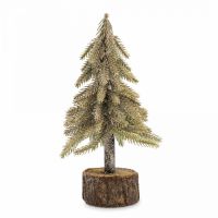 Ель искусственная 20 см, полиэтилен, шампань, New year