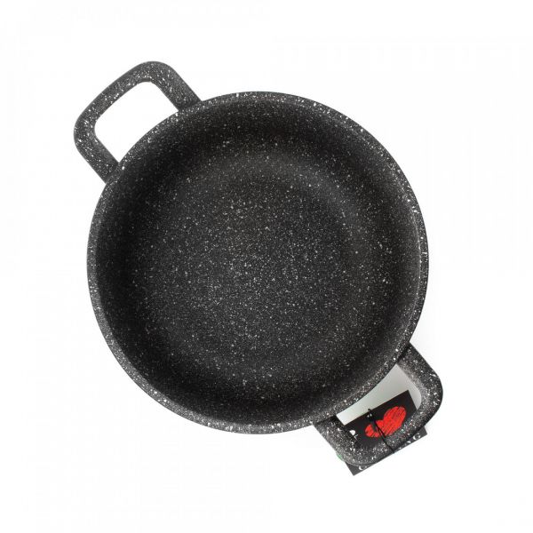 Кастрюля с антипригарным покрытием 20 см, 3.5 л, литой алюминий, Hard Cook Fix, 205.20, OLYMPIA