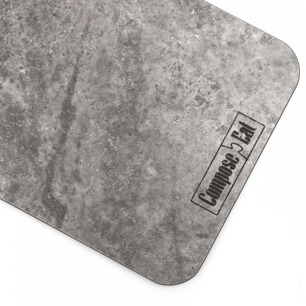 Доска разделочная композитная 22x15 см, мрамор серый, Everyday ComposeEat