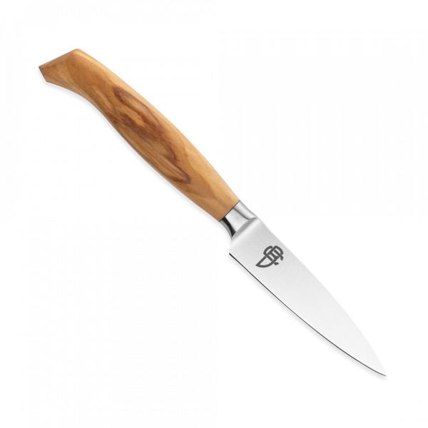 Нож для чистки и нарезки 9 см Ergo Line Olive, BC101309, BERGER CUTLERY