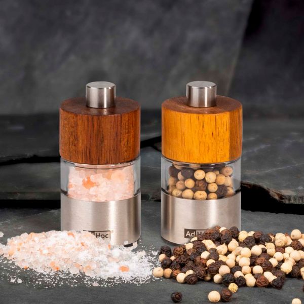 Мельница для перца и соли 6.2x3.2 см David ADHOC