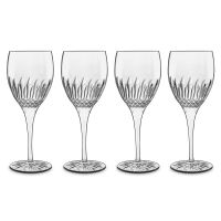 Набор из 4 бокалов для белых вин RIESLING 380 мл, бессвинцовый хрусталь, Diamante, A12758G1002AA01, LUIGI BORMIOLI