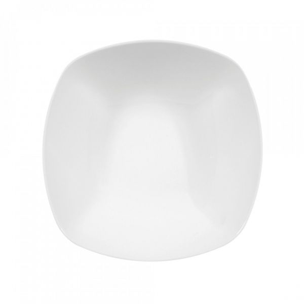 Салатник квадратный 24.5х24.5 см, белый фарфор, 2.31 л, Lido, 001.764556, SELTMANN