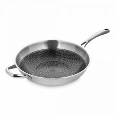 Вок с антипригарным покрытием 30 см, 3.8 л, нержавеющая сталь, Relief, 35330, ELO