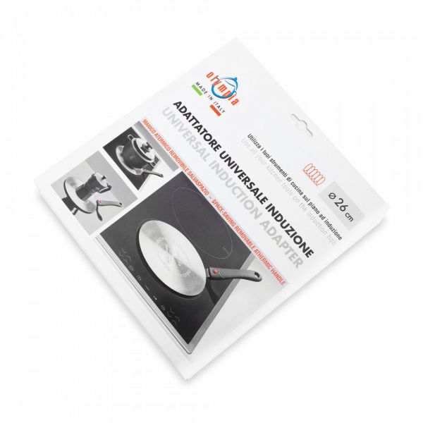 Адаптер для индукционных плит 26 см, съемная ручка, Diamante, 60.02, OLYMPIA