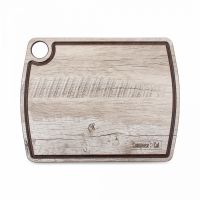 Доска разделочная композитная c желобом 29х22см, дуб светлый, Fashion, DRJ29220523LS6, ComposeEat