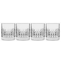 Набор из 4 стаканов для виски CHARME 380 мл, бессвинцовый хрусталь, Mixology, A12328GTY021990, LUIGI BORMIOLI