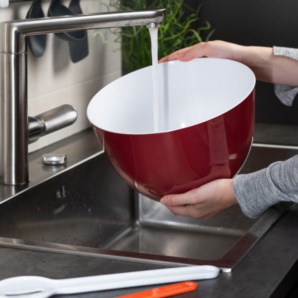 Миска 5 л, 28 см, красная, Bowls Colanders TREBONN