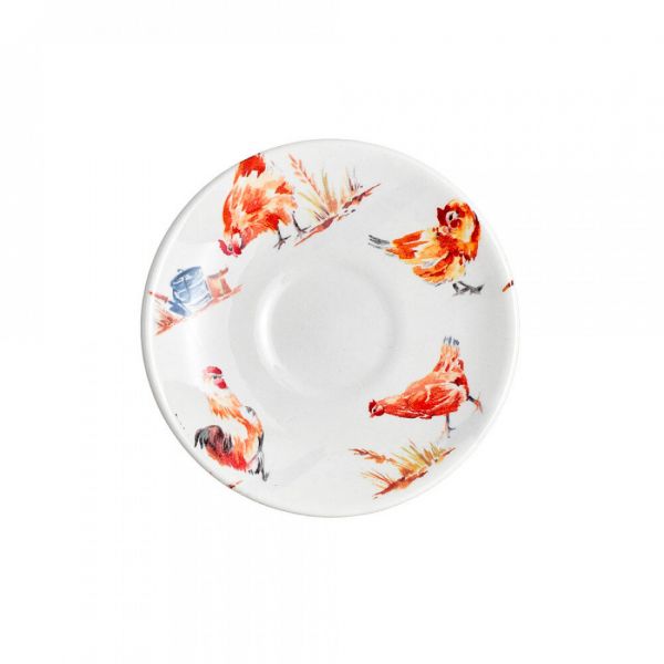 Чашка для эспрессо 95 мл с блюдцем, COUNTRY FARMYARD GRACE by TUDOR ENGLAND