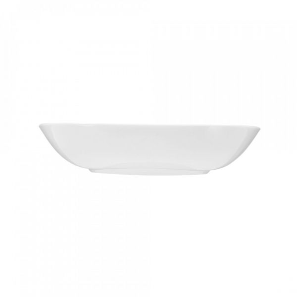 Тарелка суповая квадратная 21х21 см, 800 мл, белый фарфор, Lido, 001.199045, SELTMANN