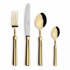 Набор столовых приборов, 24 предмета на 6 персон, нержавеющая сталь 18/10, Fontainebleau, P1A.006.G, CUTIPOL