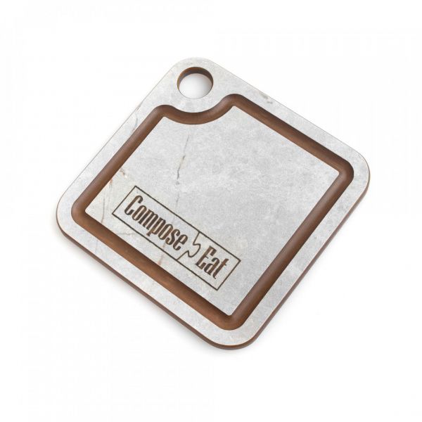 Подставка для чашки 10х10 см, серый мрамор, ProFashion ComposeEat