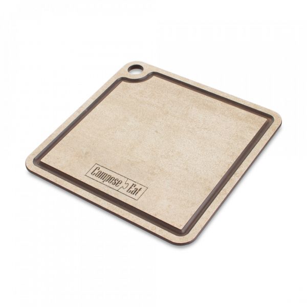 Набор сервировочных досок 3 шт, на подставке, порфир кремовый, в подарочной упаковке, композитный материал, ProFashion ComposeEat