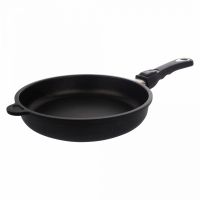 Сковорода 24 см AMT Frying Pans Titan для индукционных плит со съемной ручкой
