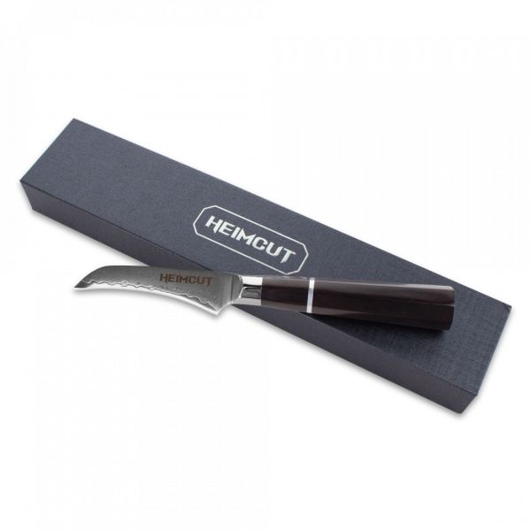 Нож кухонный для чистки овощей 9 см, Octa Damascus, HC/OCTA-PA-Z-9, HEIMCUT