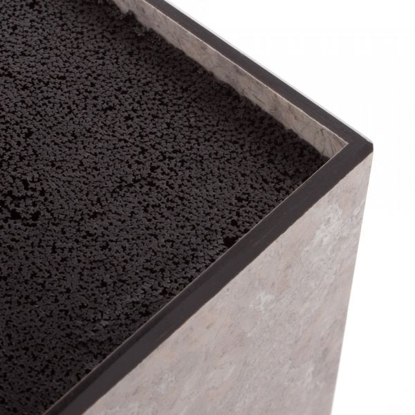 Подставка универсальная для кухонных ножей, 11х11х24 см, серый мрамор, композитный материал, Elegance, PDN114057OA4, ComposeEat