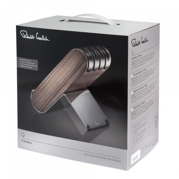 Подставка для 4-х ножей, орех, Signature knife, QQQWA2111V, ROBERT WELCH