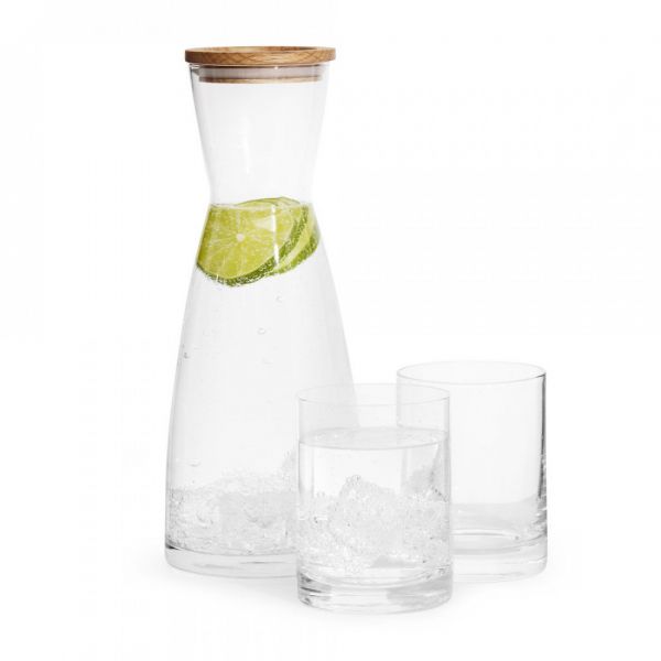 Набор: графин и 2 стакана, стекло, Nature SAGAFORM