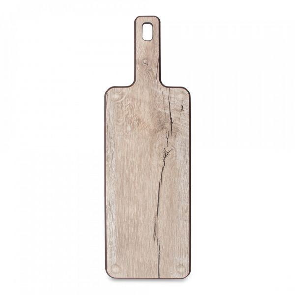 Доска композитная с желобом для сервировки и подачи, 36х12см, дуб светлый, ProFashion ComposeEat
