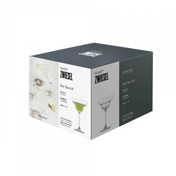 Набор из 4-х бокалов для маргариты 280 мл, хрустальное стекло, Bar Special, 123627, SCHOTT ZWIESEL
