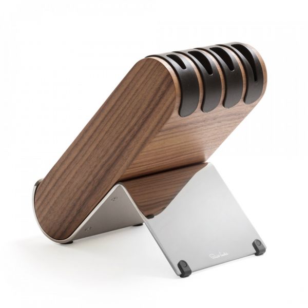 Подставка для 4-х ножей, орех, Signature knife, QQQWA2111V, ROBERT WELCH