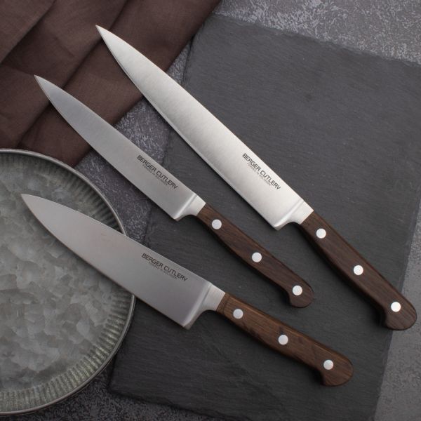 Нож для нарезки 21 см, Classic Smoked Oak, BC211221, BERGER CUTLERY