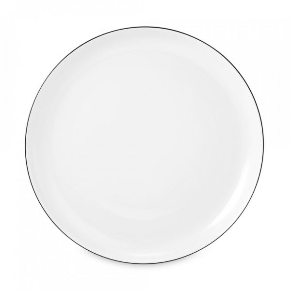 Сервиз обеденный на 6 персон, 20 предметов, фарфор, Lido Black Line, 10826DS20 round, SELTMANN