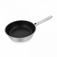 Сковорода с антипригарным покрытием 20 см, нержавеющая сталь, Elegance, 130210, ROESLE