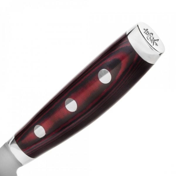 Нож кухонный для хлеба 23 см, Pankiri, дамасская сталь, GOU 161, YA37108, YAXELL