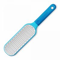 Терка мелкая с ручкой, с контейнером 27.5 см, голубая, Kitchen Tools TREBONN