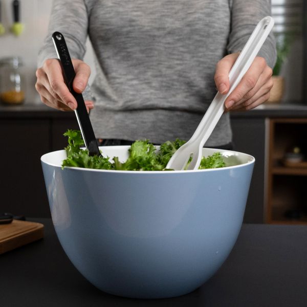 Миска 5 л, 28 см, серо-голубая, Bowls Colanders TREBONN