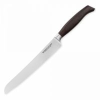 Нож для хлеба 22 см Ergo Line Smoked Oak, BC110222, BERGER CUTLERY