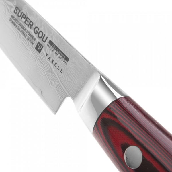 Нож для чистки 10 см, GOU 161, дамасская сталь, YA37135, YAXELL