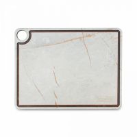 Доска разделочная с желобом, 32x24 см, мраморный Грейс, композитный материал, Fashion, DRJ32240435KL6, ComposeEat